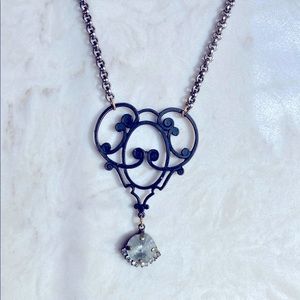 Sabika Jett-Setters Lace Necklace